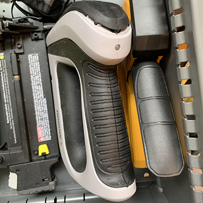 image of heavy duty stapler in drawer